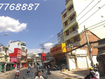 Bán tòa nhà ngang 7m, 6 tầng thang máy, mt lê quang định, q bình thạnh 3