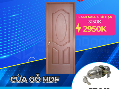 Cửa gỗ công nghiệp HDF Sơn đẳng cấp 2