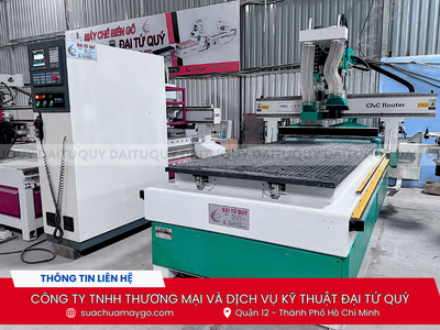 Đơn vị cung cấp máy CNC router 1 đầu cắt 1 đầu khoan thay dao tự động EA-1325 cũ uy tín tại TPHCM 0