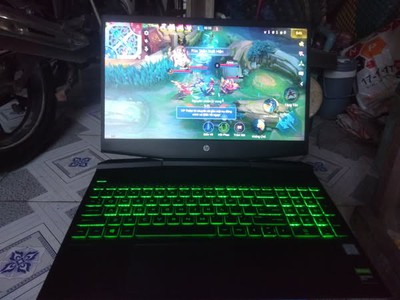 Laptop gaming HP PAVILION 15,  i7 9750H ram 16gb ổ cứng ssd 240GB card đồ họa gtx 1650 4GB 9