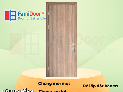 Cửa gỗ công nghiệp MDF laminate 1