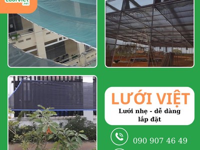 Lưới che nắng dệt kim - giá trực tiếp từ nhà máy sản xuất 9