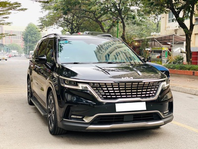 Bán xe Kia Carnival 2022 Signature 2.2D Full dầu, màu đen. 3