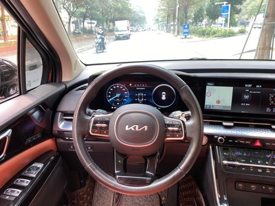 Bán xe Kia Carnival 2022 Signature 2.2D Full dầu, màu đen. 12