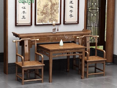 Bàn ghế phòng thờ gỗ tự nhiên - Mang Đến Sự Tôn Nghiêm và Đẳng Cấp 1