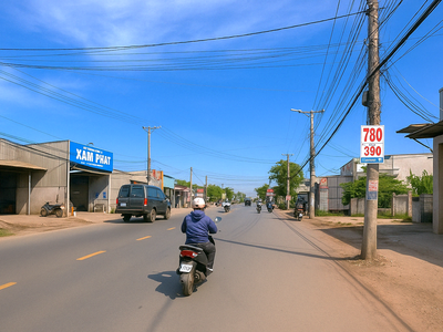 BÁN LÔ ĐẤT MT BỜ KINH T14 BÌNH CHÁNH 90M2   sổ riêng   1 tỷ 500 thương lượng - công chứng ngay 2