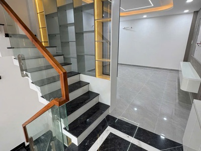 Nhà hẻm đường số 6, Bình Hưng Hòa B dt 60m2 3 lầu 4pn 4wc giá 6 tỷ 9