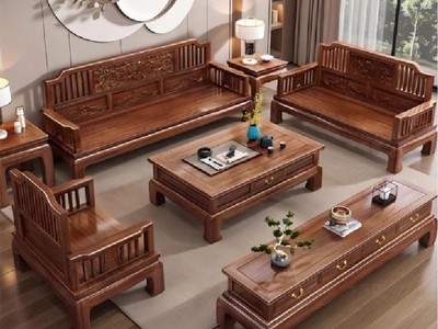 Bàn Ghế Sofa Gỗ Tự Nhiên - Sự Sang Trọng và Tinh Tế Cho Không Gian Sống 3