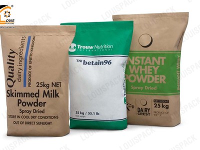Bao giấy kraft trắng: 0
