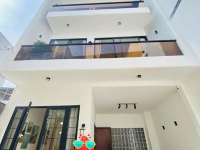 Gv- siêu phẩm xe vào nhà, xây mới 100 ngang 6.5m 4 tầng, thiết kế hiện đại thiết bị thông minh 4 p 1