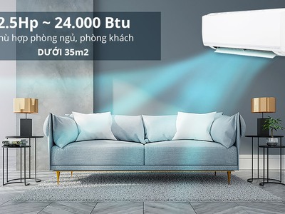 Phân phối Điều hòa treo tường DAIKIN FTKZ thu hút bởi vẻ bề ngoài sang trọng, chất lượng cao 0