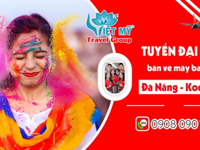 Việt Mỹ cần tuyển đại lý bán vé Đà Nẵng đến Kochi Ấn Độ 0