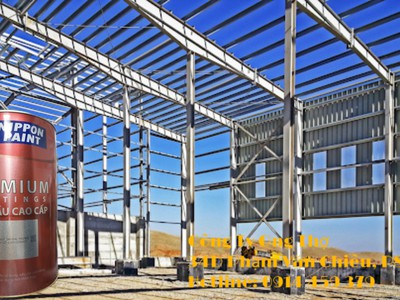 Sơn Nippon 1100 Fast Drying Primer Sơn Chống Rỉ Alkyd Nhanh Khô 1