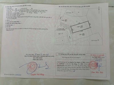 Bán 3 Ô Đất Thổ Cư Ngõ 4 Cao Thắng,Hạ Long Giá Rẻ Chỉ Mấy Trăm 4