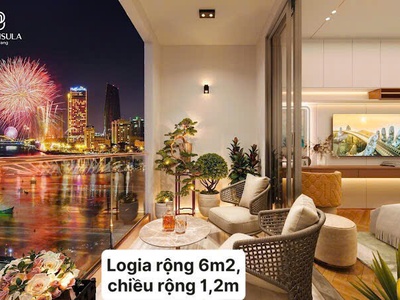 Bán gấp căn hộ Peninsula 1PN view trực diện sông Hàn giá xuất ngoại giao cực tốt 11