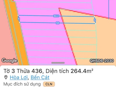 Bán đất Bình Dương  cạnh KCN Mỹ Phước 3, Bến Cát   5xx53m  thổ cư 100m2   sổ đỏ  1,45 tỷ 3