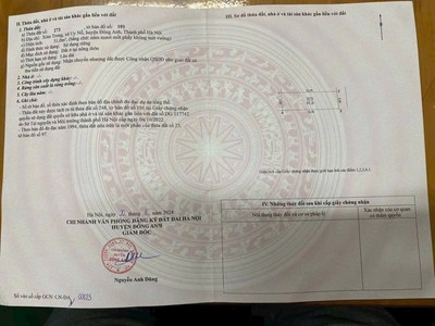 Chính chủ gửi bán 2 lô góc 51m đất xóm trong, uy nỗ đông anh 1