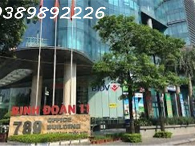 Bán sàn văn phòng hạng a tòa 789 bộ quốc phòng 147 hoàng quốc việt dt sàn 1300m2 giá 55 tỷ 0
