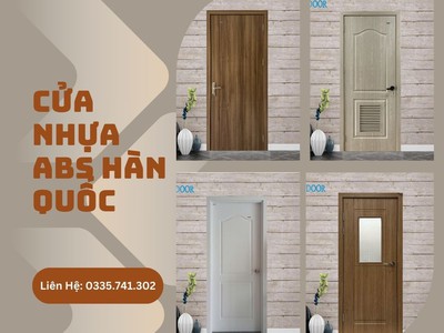 Báo Giá Cửa Nhựa Giả Gỗ Abs Hàn Quốc Mới Nhất 2025 0
