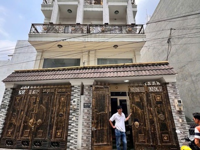 Bán nhà 4 tầng 4x15 hxh 6m thẳng tít thạnh xuân 24, quận 12 giá tốt 5.6 tỷ 0