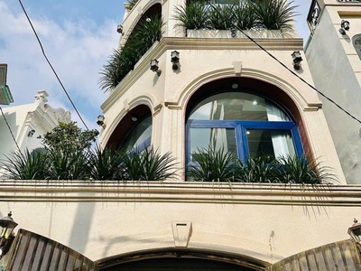 Căn góc 2 mặt tiền - 4 tầng hxh - dt 160m2 - 3pn - 4wc - giá 6,75tỷ tl 0