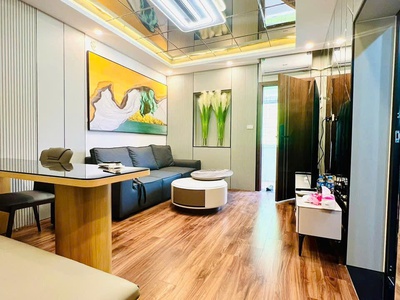 Bán nhà tập thể phương mai - nhà đẹp - full nội thất - ô tô đỗ cầu thang - về ở luôn. diện tích 70m 0