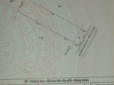 Chính chủ bán 439m2 đất mặt tiền nhựa 4m tại xã hoà định, huyện chợ gạo, tỉnh tiền giang 3