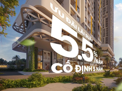 100 suất Ưu đãi mua căn hộ mặt tiền Thuận An thanh toán chỉ 3,9 triệu mỗi tháng của CĐT 1