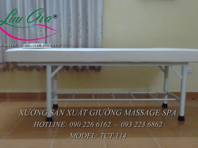 Giường matxa toàn thân khung gỗ tại gia viễn, ninh bình 14