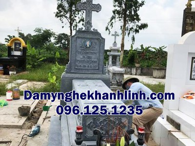 Mộ Đá Công Giáo   Mẫu Thiết Kế Tôn Nghiêm Và Trang Trọng 0