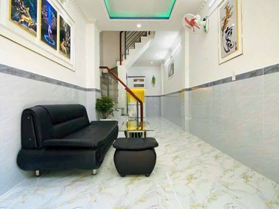 Bán nhà đẹp mới hoàn thiện- TT Nhà Bè - DT: 3,2m x 8,5m - Giá: 2Ty490 1