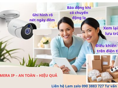 Lắp Camera Giá Tốt Cho Doanh Nghiệp/ Shop/ Cửa Hàng 0
