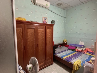 Nhà cấp 4 mặt tiền chợ lô u nguyễn thị tần 65m2 nở hậu p2 q8 0