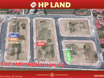 Hãy sở hữu ngay lô đất nền tại khu dân cư mới nhân vũ, nguyễn trãi, ân thi, hưng yên. 0