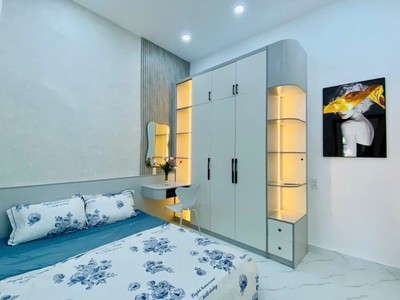  nhà giá tốt nguyễn văn lượng, phường 17, gò vấp   hẻm thông thoáng   có phòng ngủ dưới   dt 47m 1
