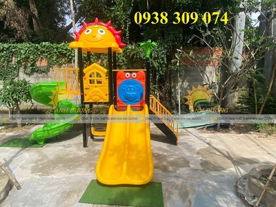 Cầu trượt liên hoàn cho bé, Bộ cầu trượt liên hoàn giá tốt 1