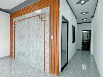 Nhà sổ riêng thổ cư gần chợ thạnh phú, sân oto, đường oto, chỉ 1 tỷ 650 3