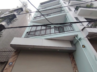 Bán nhà ở ô cách việt hưng ngõ oto vào sát mặt phố 64m xây 5 tầng mặt tiền: 5m 10 tỷ 9 1