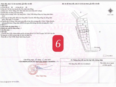 Chỉ 229tr sở hữu lô đất gần 200m2 gần full thổ cư sổ sẵn công chứng ngay tại đạ terh-lâm đồng 4