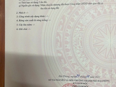 Siêu phẩm - chính chủ bán 2 lô đất kdc hà đỗ, phường hồng phong, an dương, hải phòng - giá hạt dẻ 0