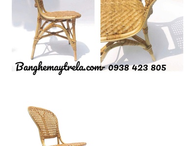 Ghế mây tự nhiên có tựa lưng cao 5