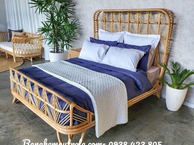 Giường ngủ song mây 5