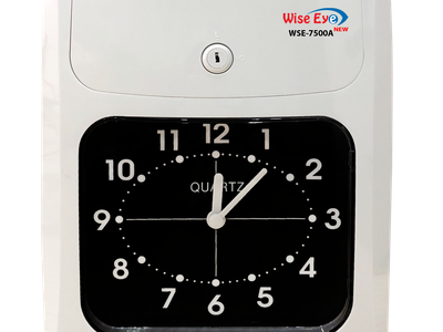 Máy chấm công thẻ giấy WSE 7500A/D NEW tặng kèm thẻ 0