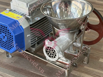 Cối xay đùn thịt khung inox cối gang 12 công suất 1.5kw 0