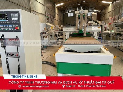Nơi cung cấp máy cnc PMSK EA48-1325 2 đầu cắt 1 đầu khoan đã qua sử dụng giá rẻ úy tín tại TPHCM 1
