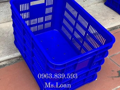Chào bán rổ nhựa công nghiệp loại lớn có bánh xe và nắp đậy giá tốt. 14