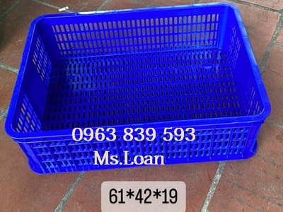 Chào bán rổ nhựa công nghiệp loại lớn có bánh xe và nắp đậy giá tốt. 13
