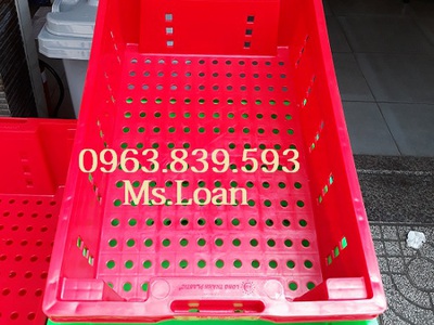 Chào bán rổ nhựa công nghiệp loại lớn có bánh xe và nắp đậy giá tốt. 5