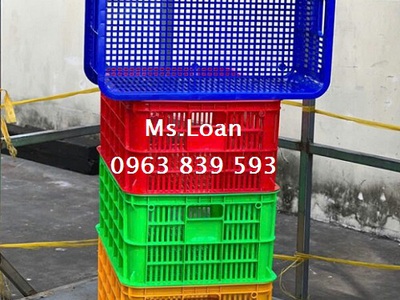 Chào bán rổ nhựa công nghiệp loại lớn có bánh xe và nắp đậy giá tốt. 11