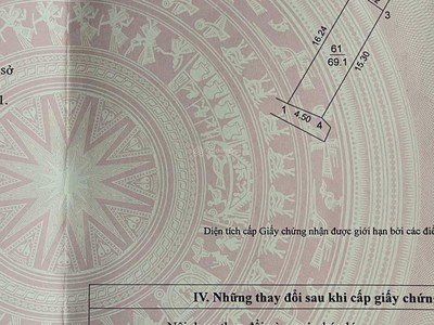 Bán đất thổ cư sẵn sổ 2 mặt tiền trung tâm tiên dương-đông anh 2
